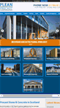 Mobile Screenshot of plean-precast.co.uk
